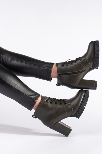 khaki colors Inomens boots... 2