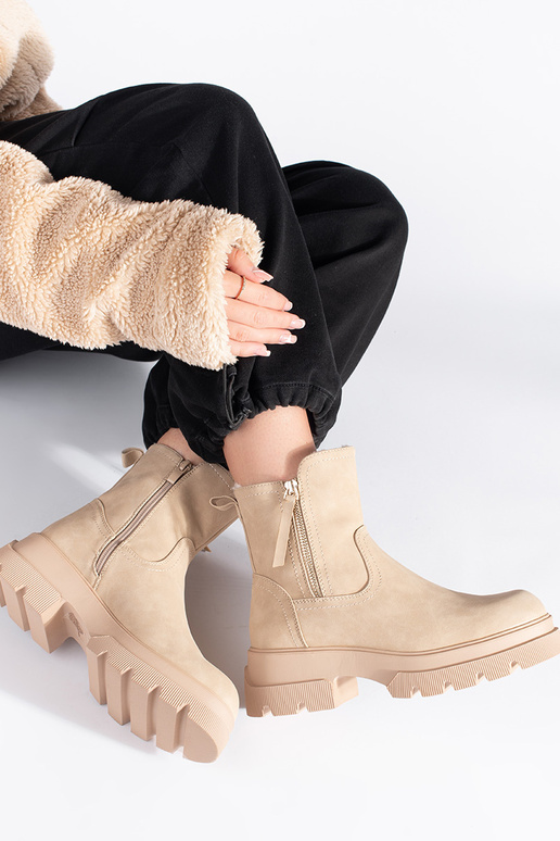 beige Inomens boots insulated Sergio...