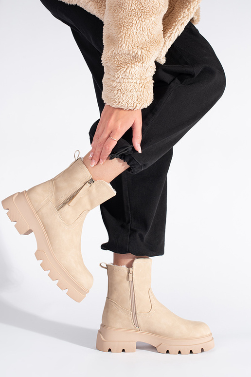 beige Inomens boots insulated Sergio...