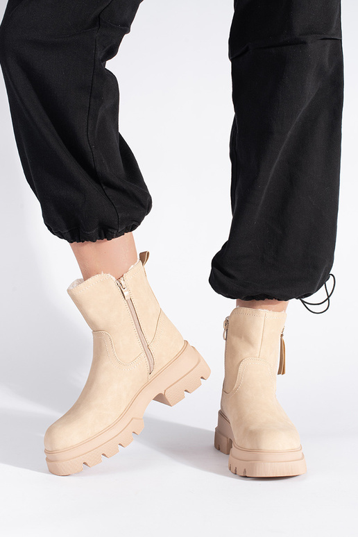 beige Inomens boots insulated Sergio...