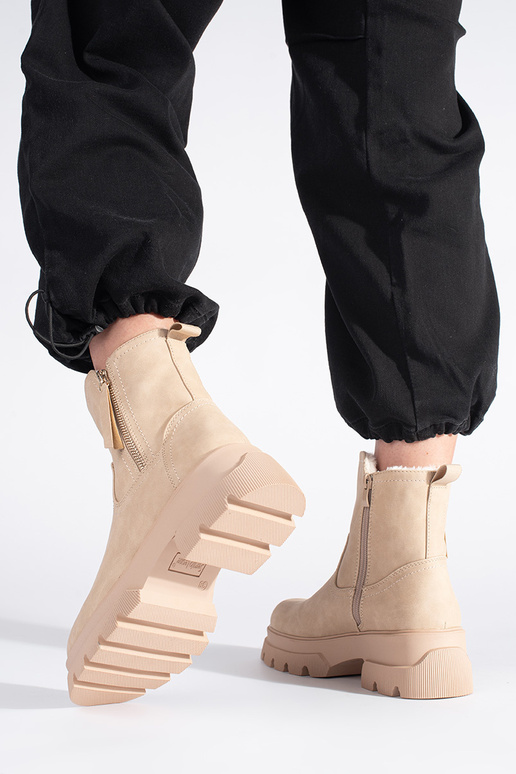 beige Inomens boots insulated Sergio...