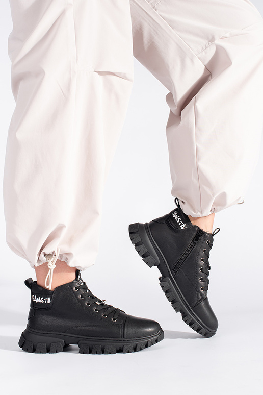 INomens boots Sergio Leone laced black