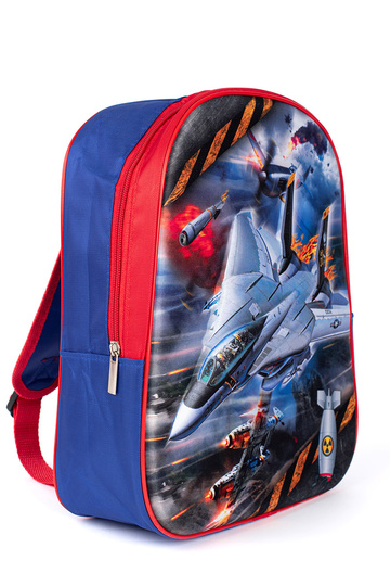 bluered backpack for a boy...