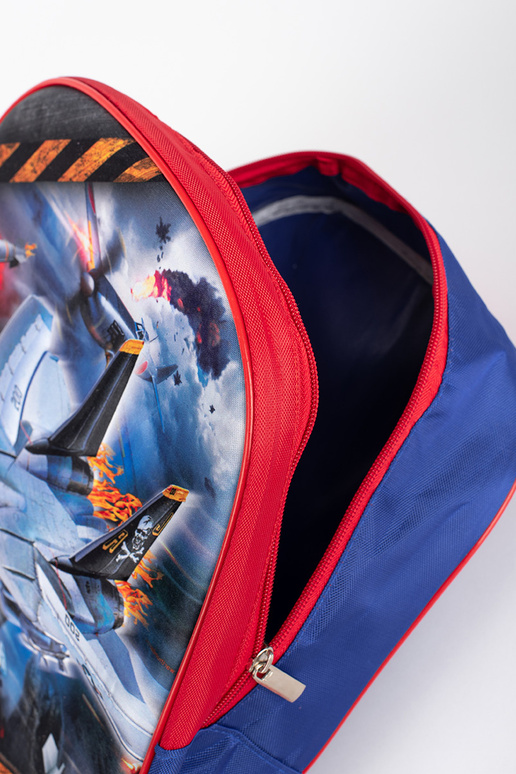 bluered backpack for a boy ze... bluered backpack for a boy ze...