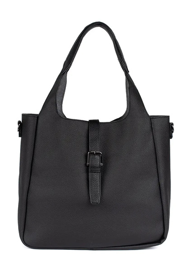 Czarna torebka shopper damska