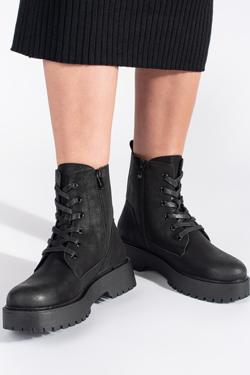 black boots Inith platform... 2
