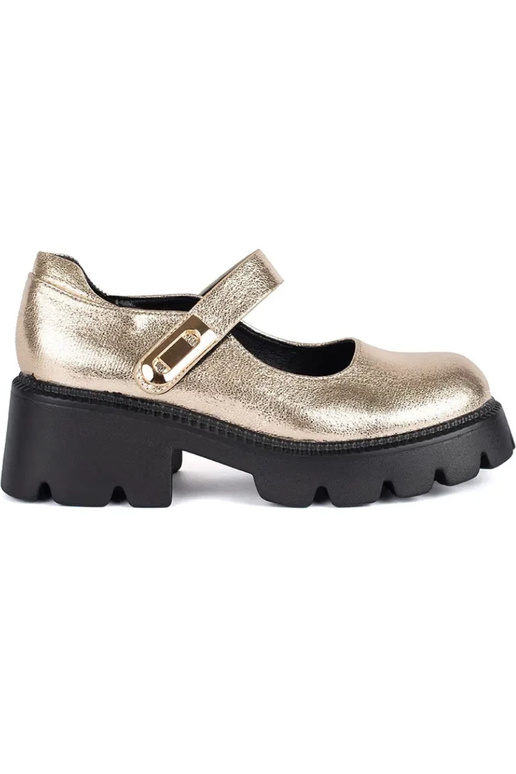 gold color Inomens shoes Inith platform