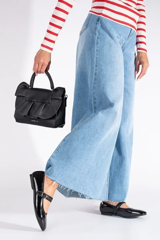 black lacquered ballerinas black lacquered ballerinas