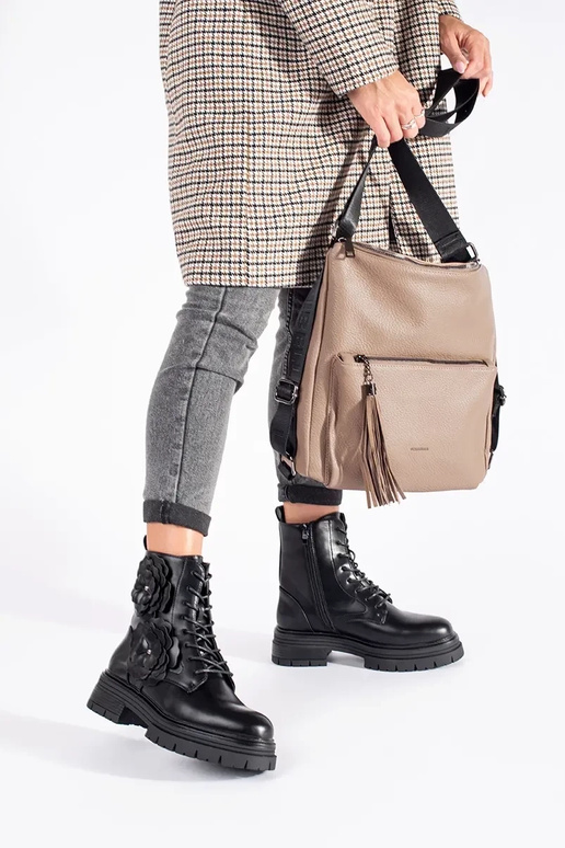 black insulated shoes Inith floIners black insulated shoes Inith floIners