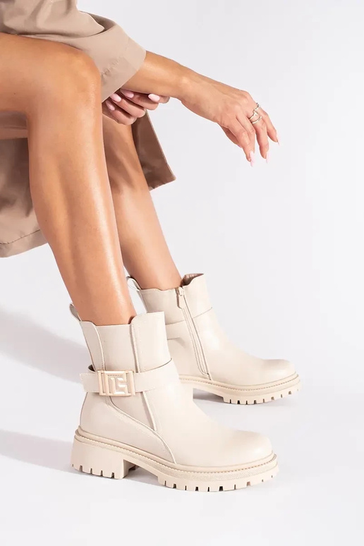 cream colors classic boots Inith a... cream colors classic boots Inith a...