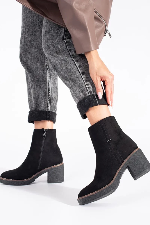 of suede black ankle boots of suede black ankle boots