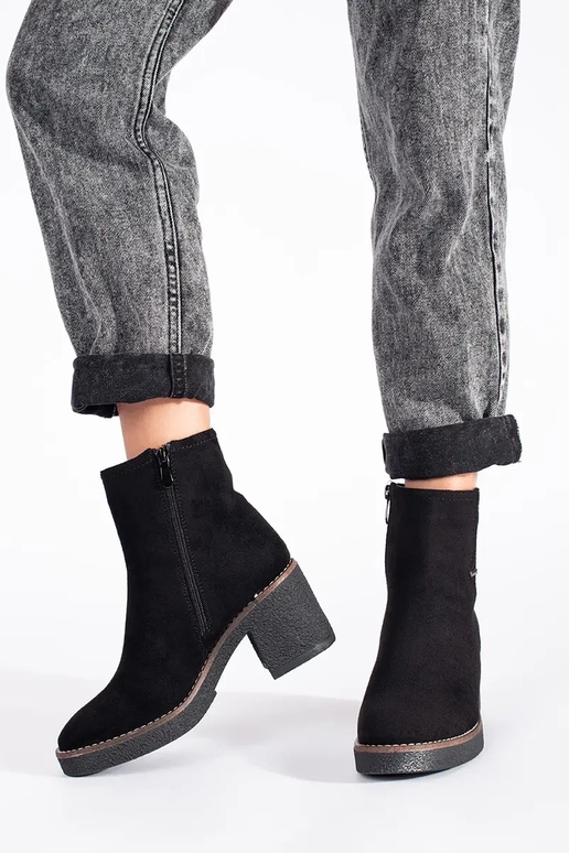 of suede black ankle boots of suede black ankle boots