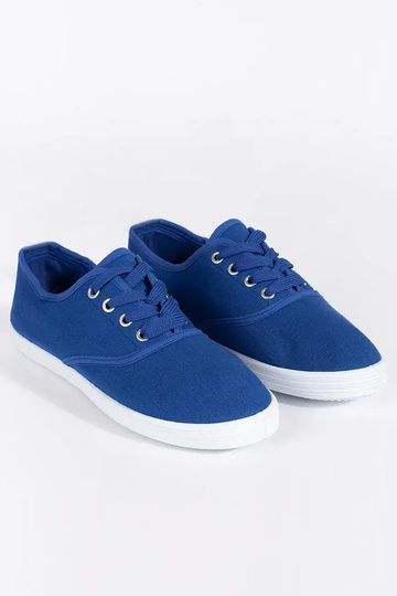 Blue lace-up shoes for... 2