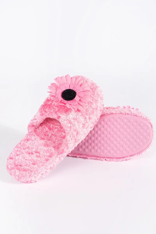 Pink children's slippers with...