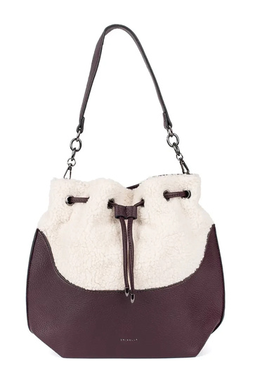 Ciemnobrązowa torebka...