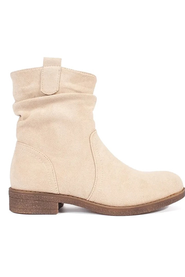 Beige cowboy boots