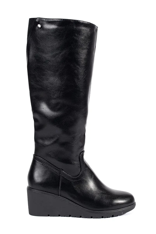 black wedge boots black wedge boots