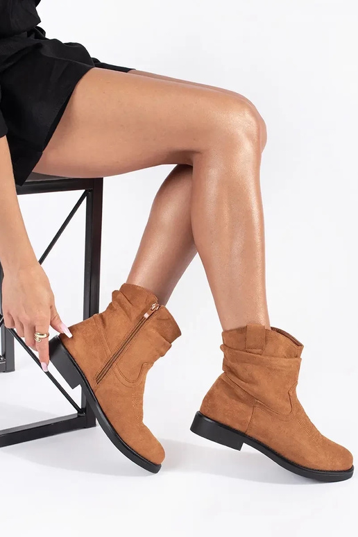 Brown suede cowboy boots for women Brown suede cowboy boots for women