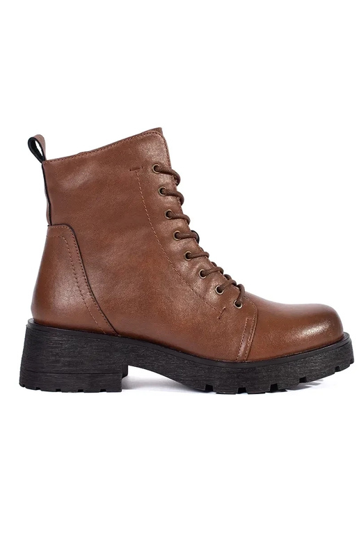 Brown shoes with a thick sole by...