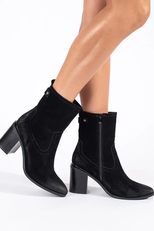 Sergio Leone black leather women's... Sergio Leone black leather women's...