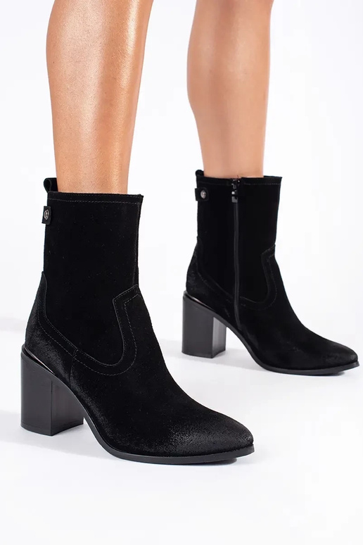 Sergio Leone black leather women's... Sergio Leone black leather women's...