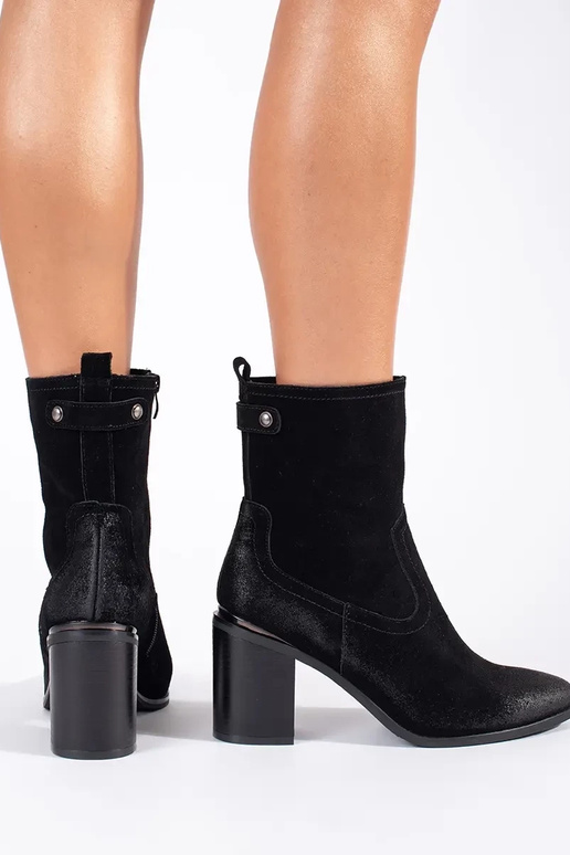 Sergio Leone black leather women's... Sergio Leone black leather women's...