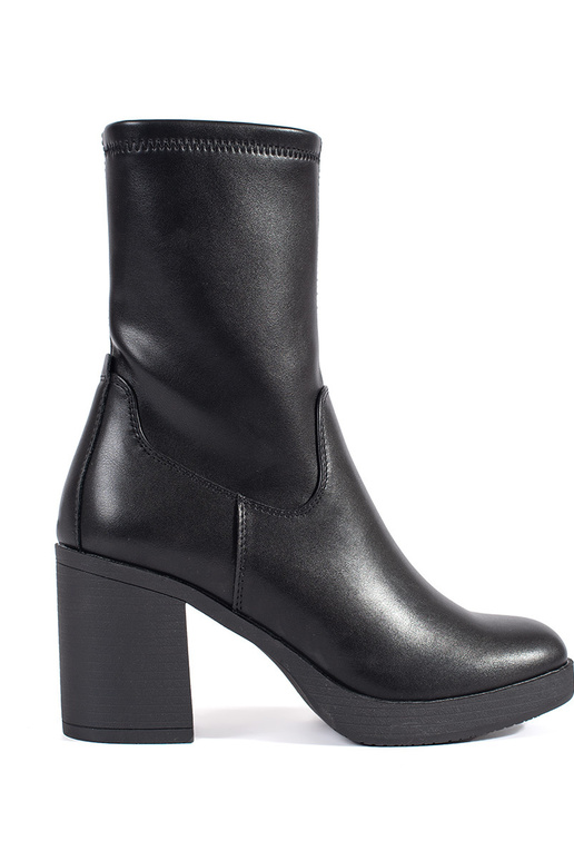 black women's shoes on the heel by...