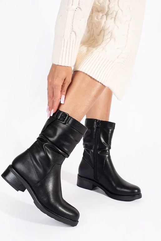 black leather insulated women's shoes black leather insulated women's shoes