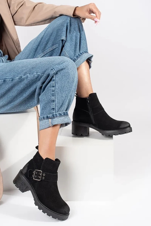 Sergio Leone women's heeled boots in... Sergio Leone women's heeled boots in...