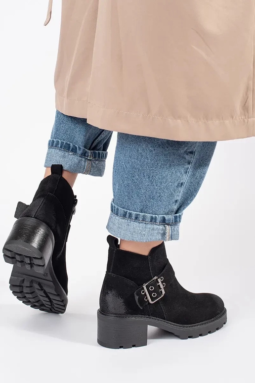 Sergio Leone women's heeled boots in... Sergio Leone women's heeled boots in...