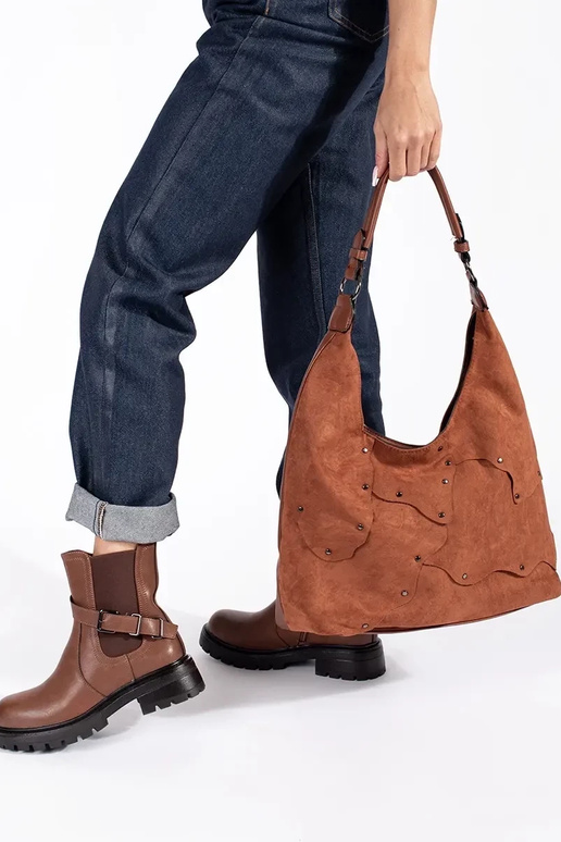 brown leather Women's shoes with... brown leather Women's shoes with...