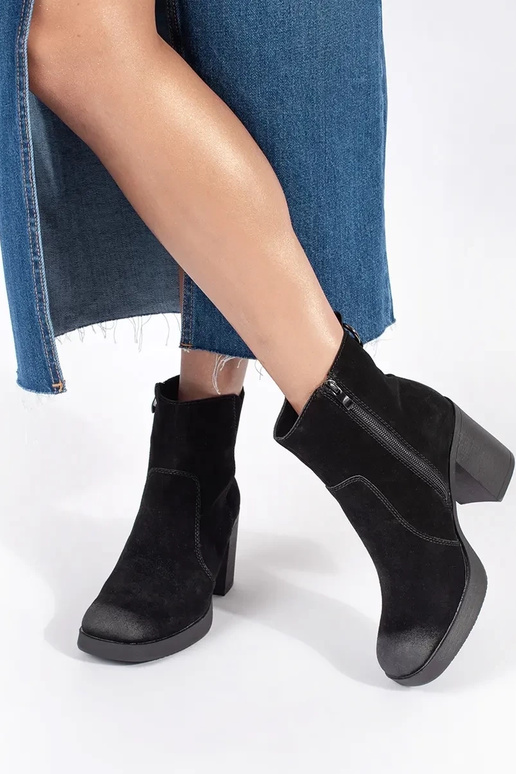 Sergio Leone Women's Black Leather...