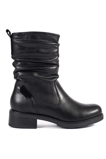 Black leather women's...