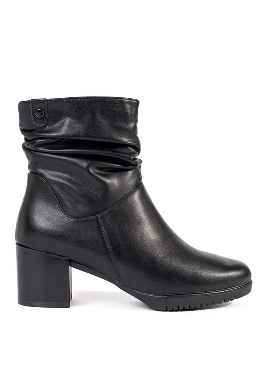 black leather women's heeled boots... black leather women's heeled boots...