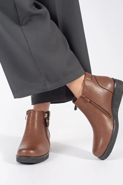 Brown leather comfortable shoes...