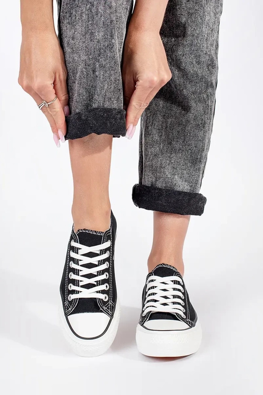 Black classic women's lace-up shoes... Black classic women's lace-up shoes...