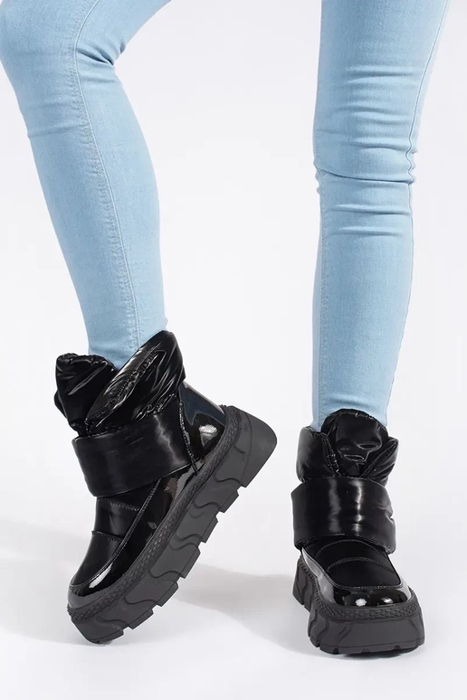 Juodos spalvos  moteriški sniego...