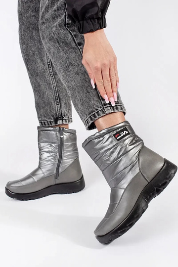 Women's snow boots in grey 2