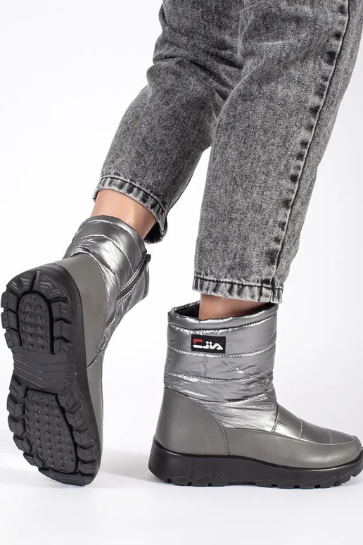 Women's snow boots in grey Women's snow boots in grey