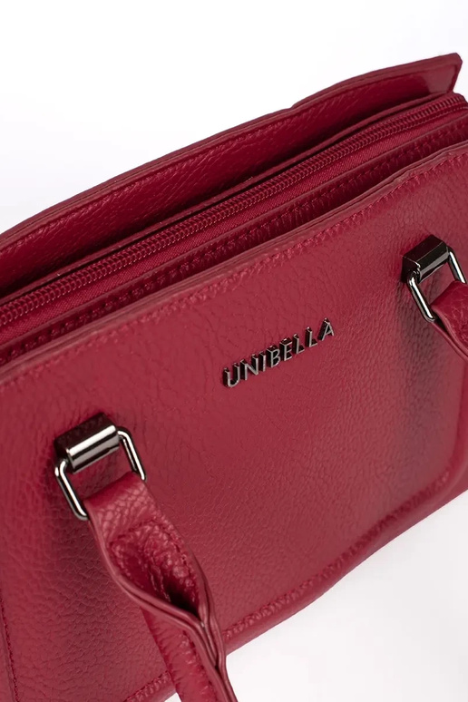 Red classic elegant handbag