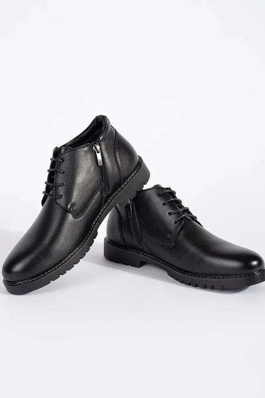 Men's black shoes