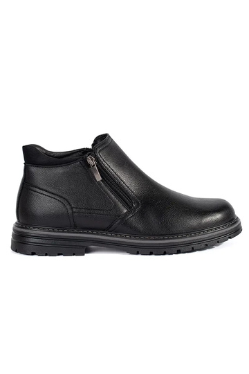 black Ininter boots mens...