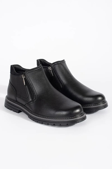 black Ininter boots mens... 2