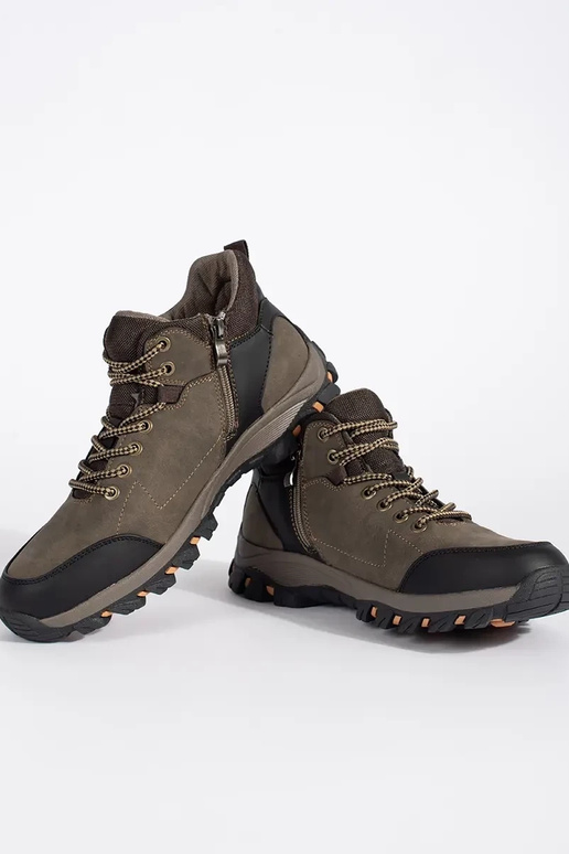 Brown Men's Trekking Shoes