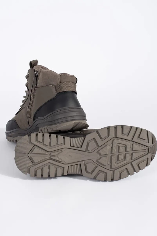 Brown Winter Trekking Boots