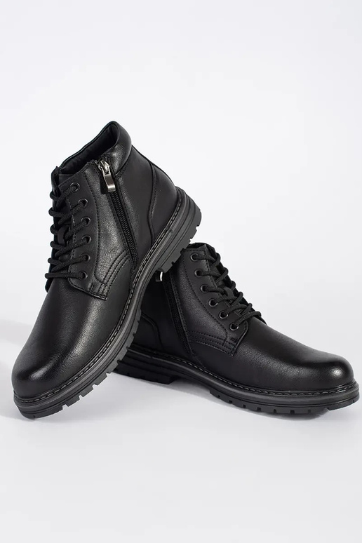 Men's black shoes
