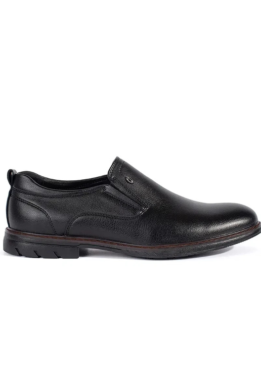 Men's black slip-on sneakers