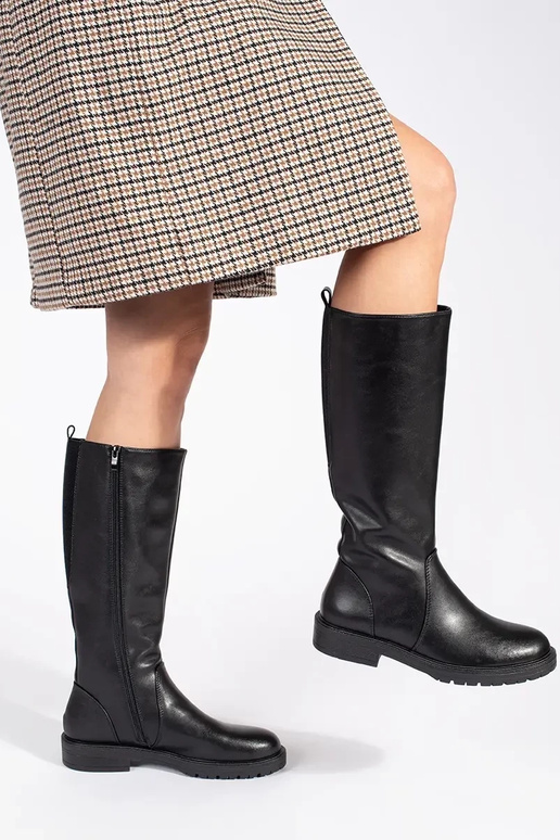 Leather black classic Inomens boots... Leather black classic Inomens boots...