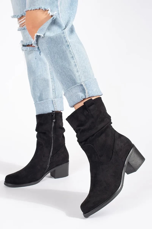 black Inomens boots In stylu... black Inomens boots In stylu...