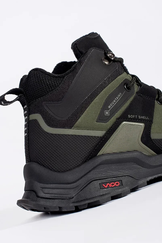 Mens shoes zielono-black